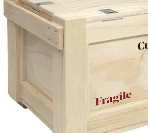 Custom fine-art crate