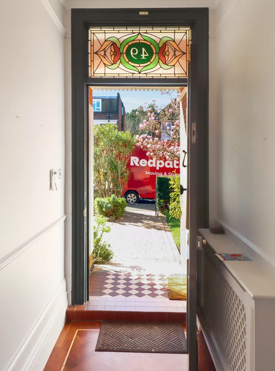 Redpath removals team on a residential move in London