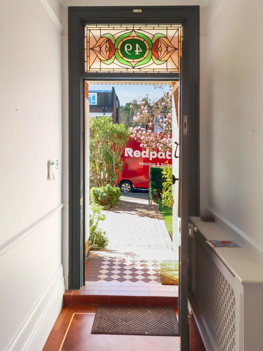 Redpath removals team on a residential move in London